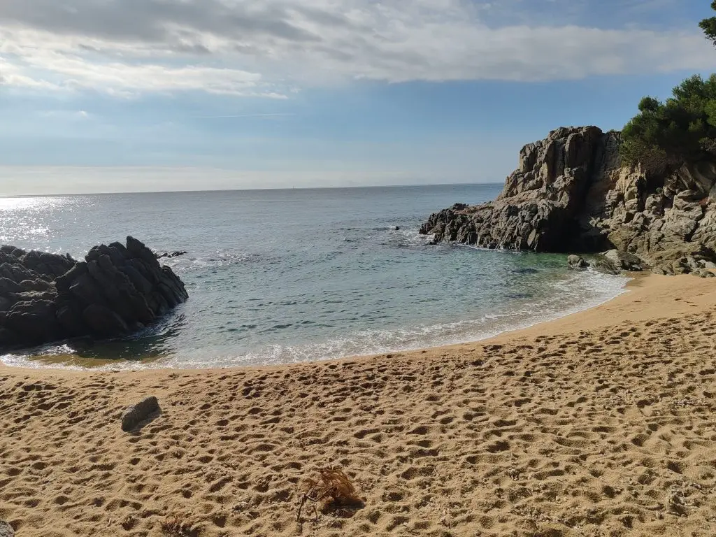 Playa y costa de Sant Antoni de Calonge, Costa Brava